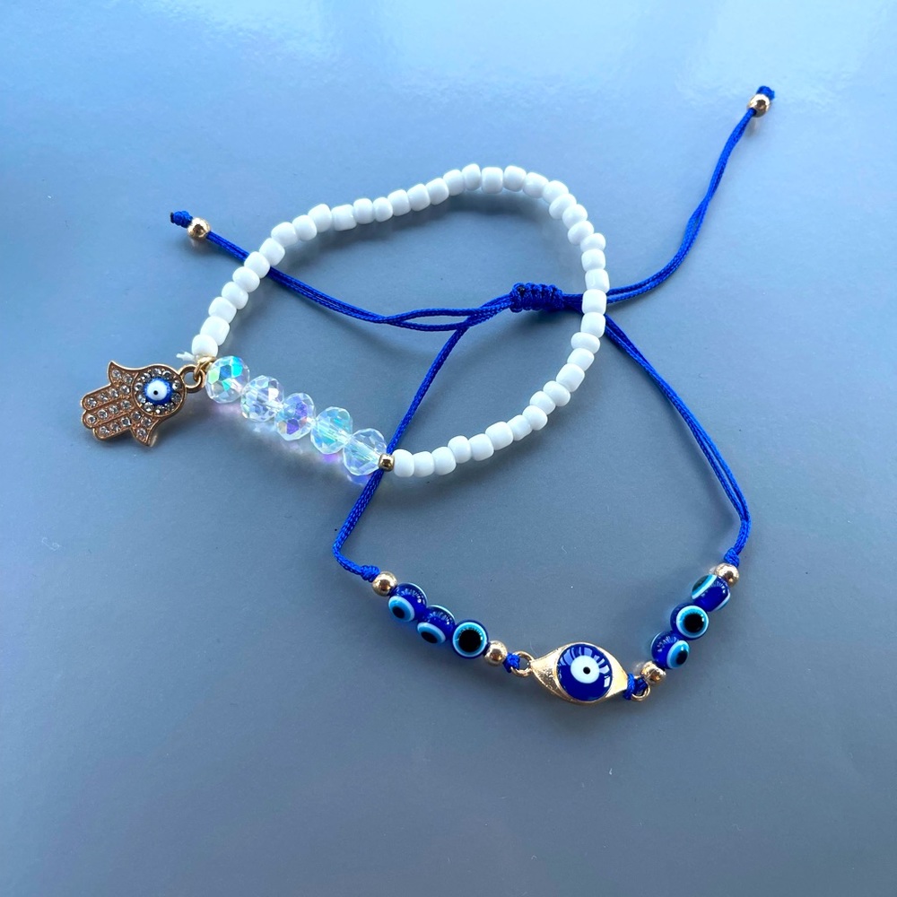 Evil eye bracelets